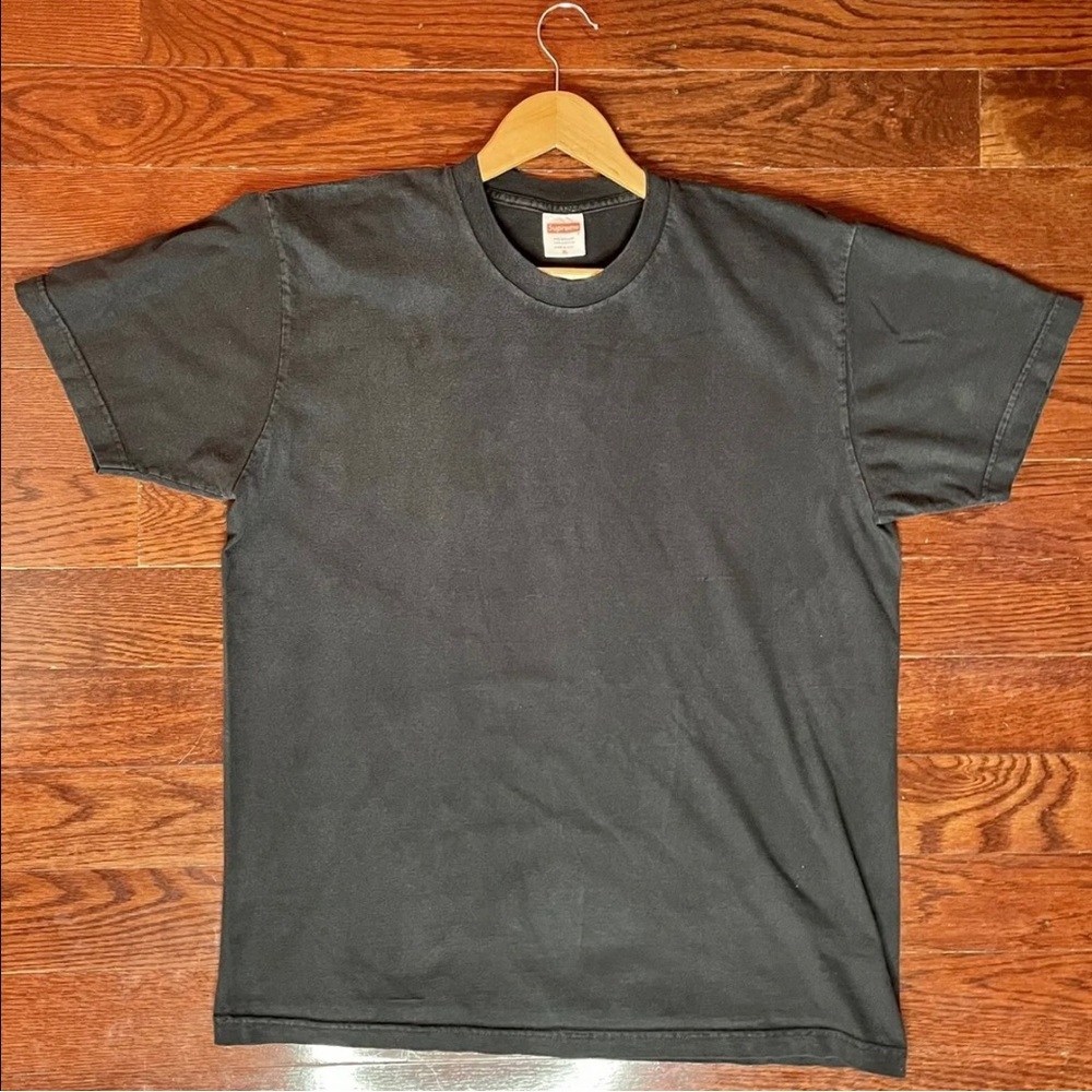 Supreme Black FW 14 African Mask Short Sleeve Graphic T-Shirt Sz XL - Picture 2 of 4